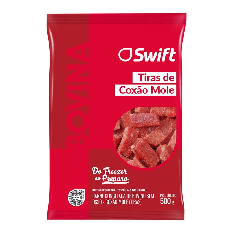 TIRAS DE COXÃO MOLE SWIFT 500G