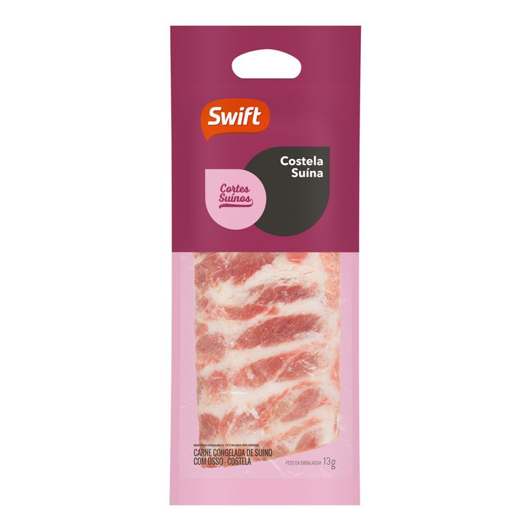 COSTELA SUÍNA SWIFT DE 0,7KG A 1,3KG