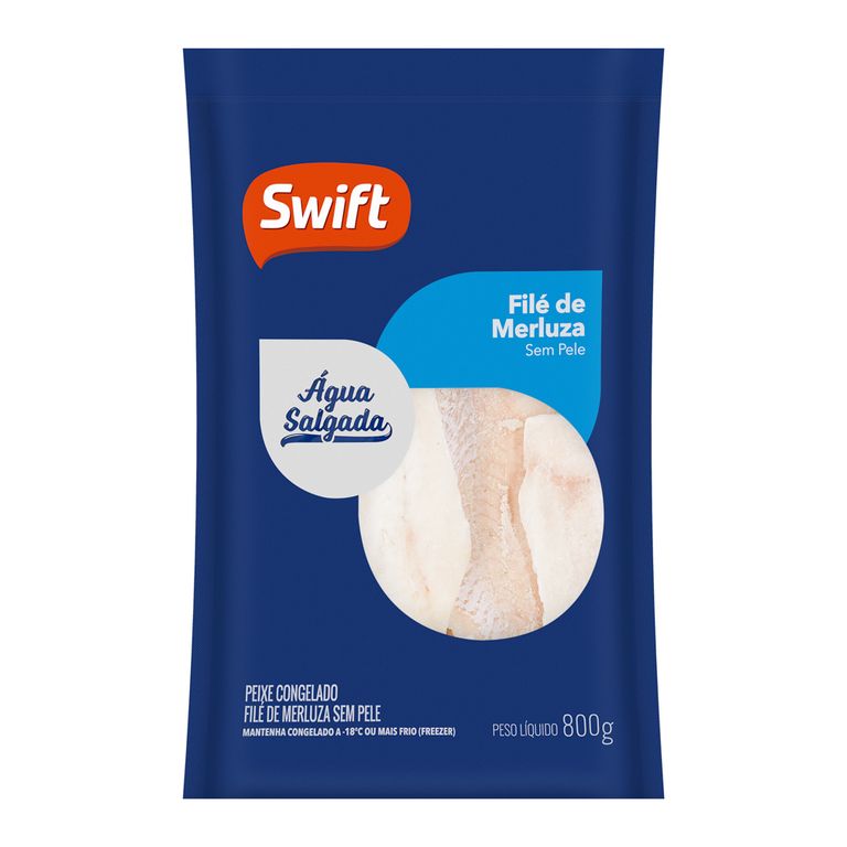 FILÉ DE MERLUZA SWIFT 800G