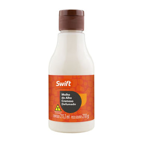 MOLHO DE ALHO CREMOSO DEFUMADO SWIFT 210G