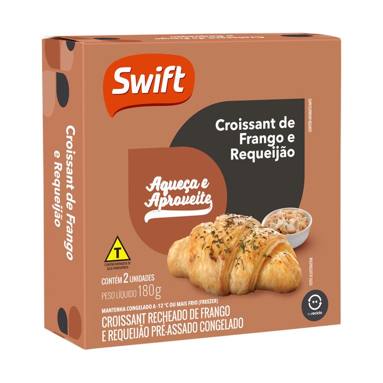 CROISSANT FRANGO COM REQUEIJÃO SWIFT 180G