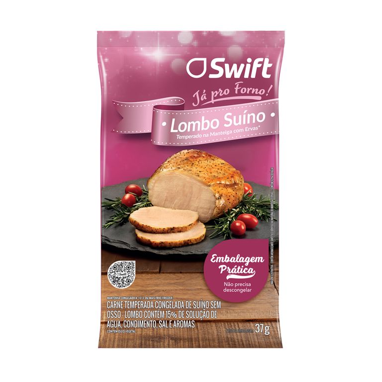LOMBO TEMPERADO SWIFT DE 0,8KG A 1,9KG