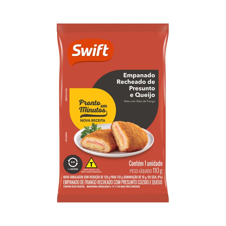 EMPANADO RECHEADO PRESUNTO E QUEIJO SWIFT 110G